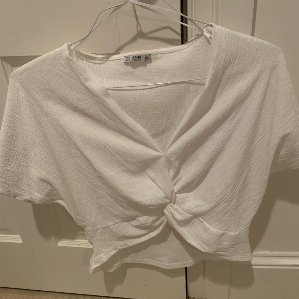 gauze twist top